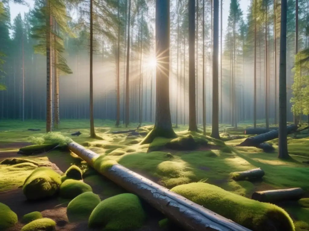 Bosque boreal en Finlandia: Conservación y belleza natural