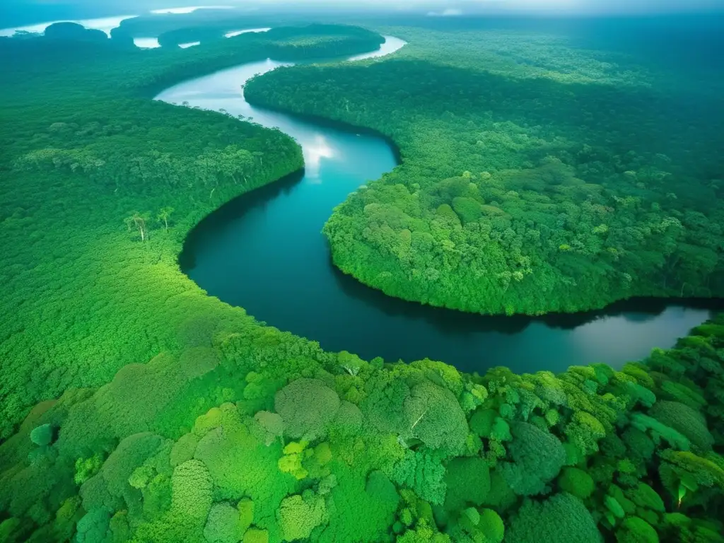 Importancia de conservar recursos naturales en un exuberante bosque lluvioso: diversidad y equilibrio