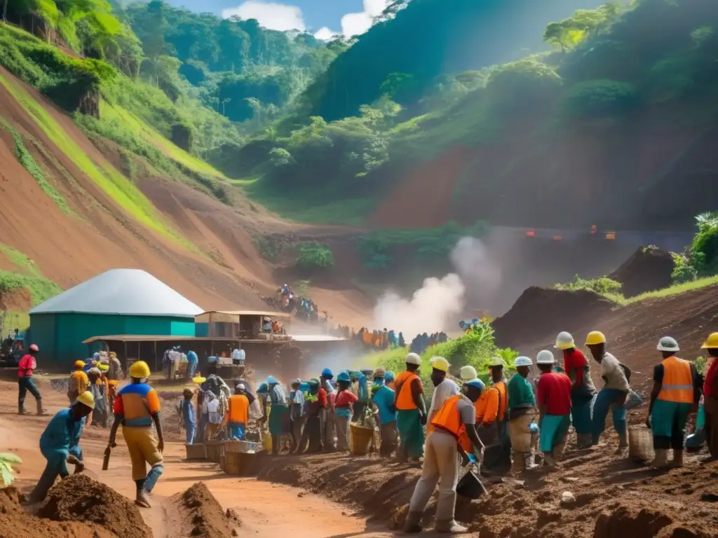 Técnicas sostenibles en minería subterránea en comunidad vibrante y colaborativa