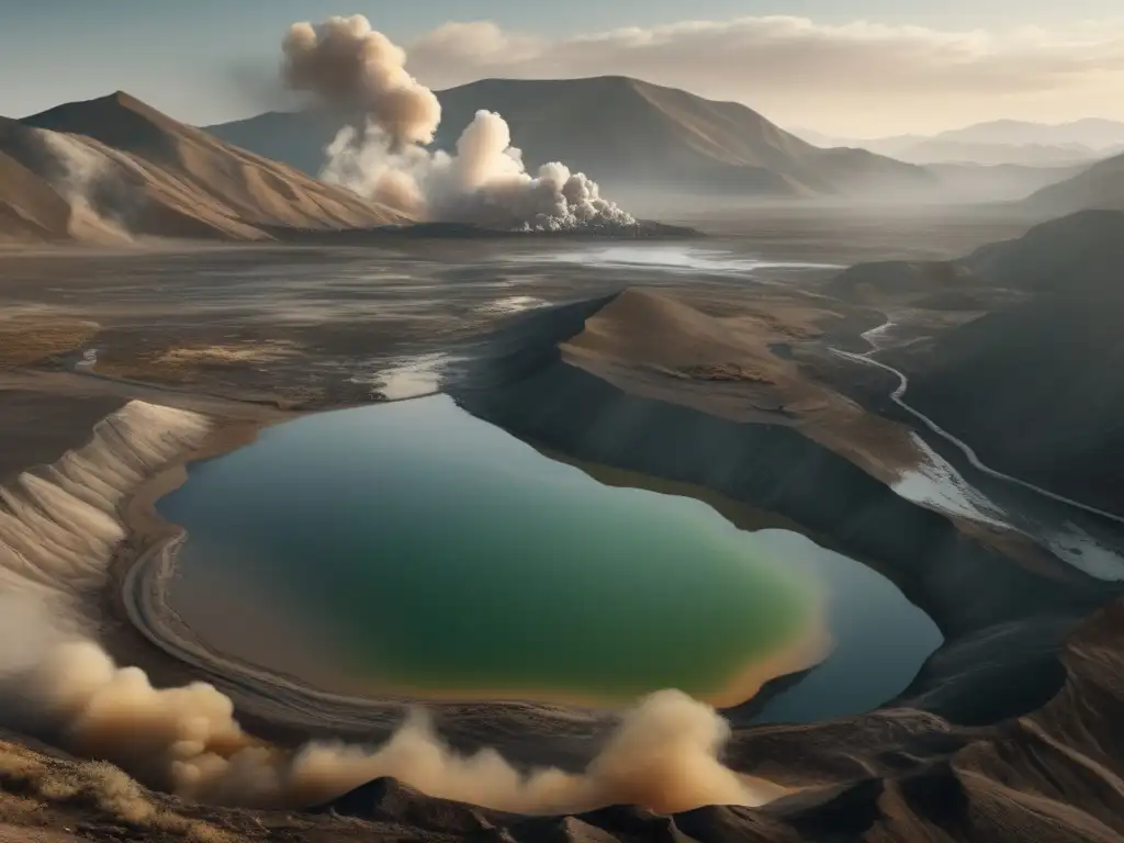 Impacto ambiental en cuerpos de agua por la minería