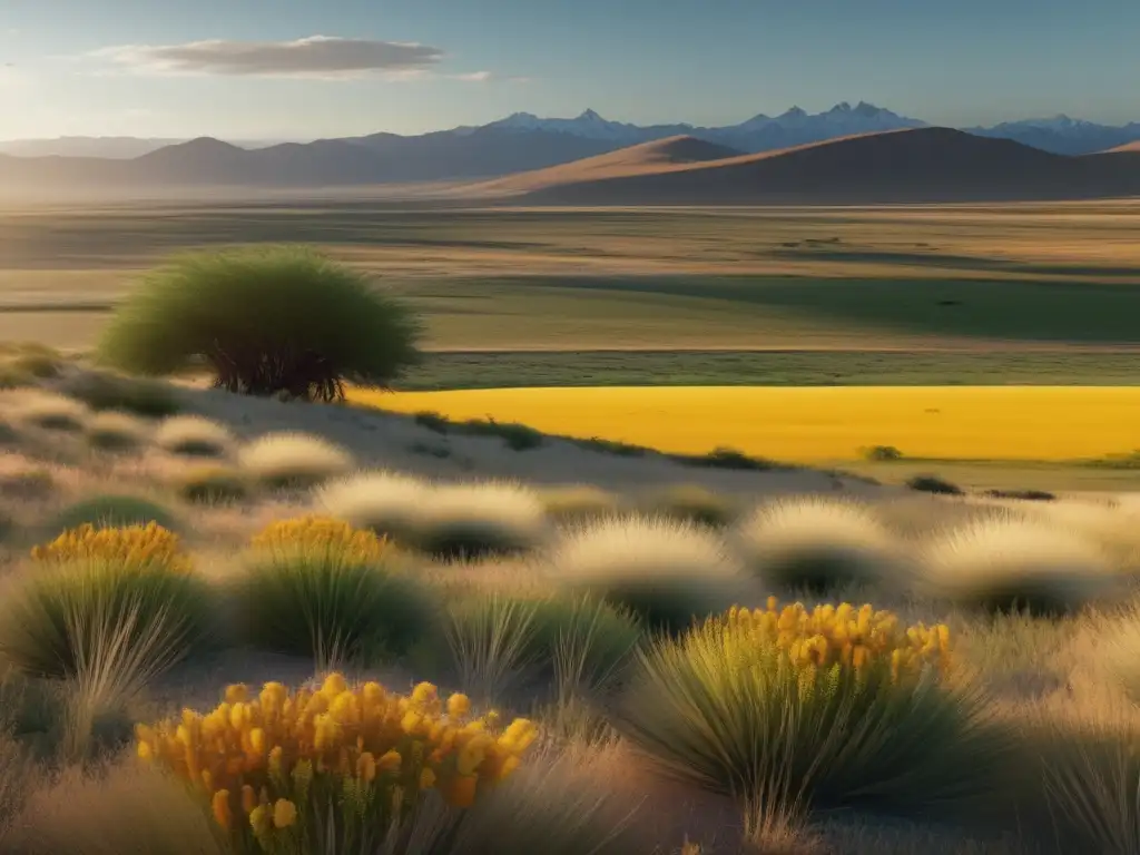 Contrastes paisajísticos Pampa Argentina: Impacto ambiental minería