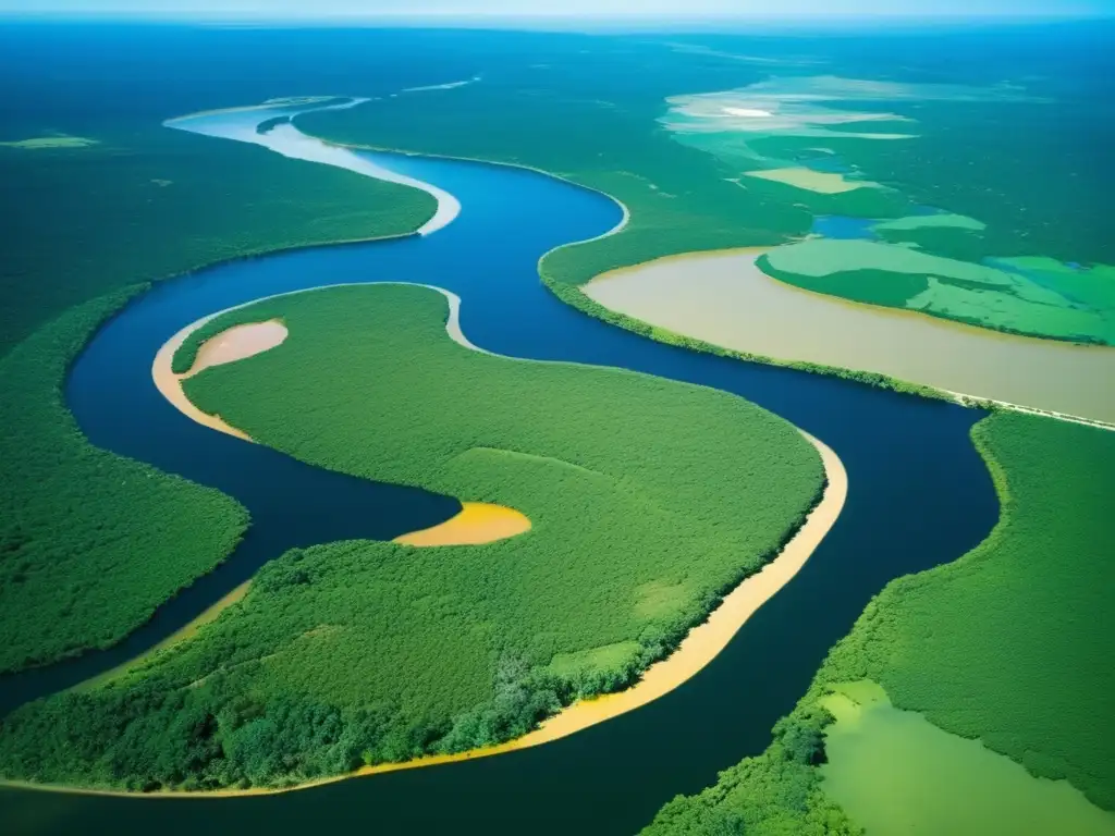 Cuenca Orinoco: ríos, naturaleza exuberante, vida acuática, especies en peligro, preservación e impacto ambiental