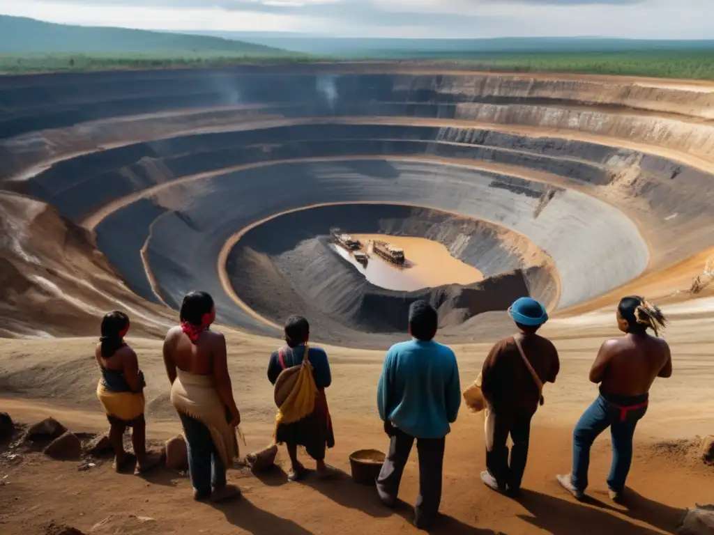 Problemas salud minería América: devastación, polución, desesperanza