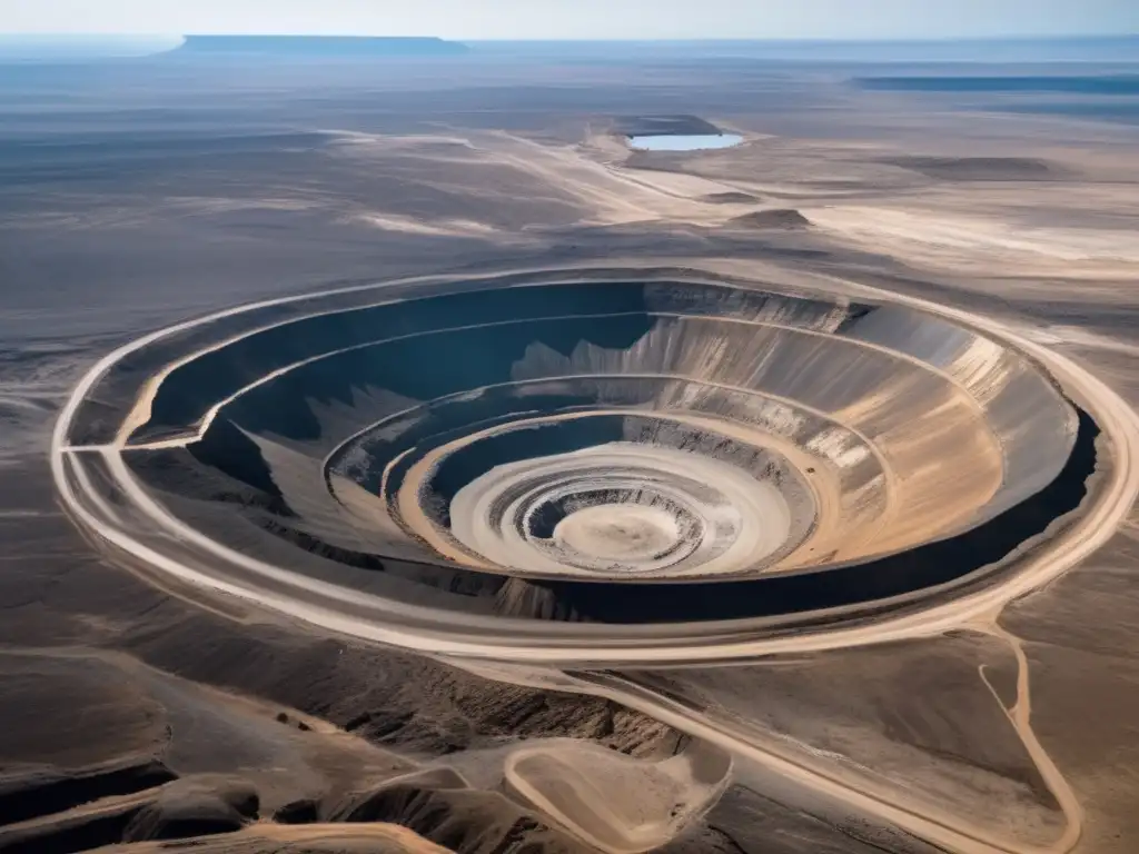 Desafíos de la minería sostenible y cambio climático: devastación ecológica en una mina a cielo abierto