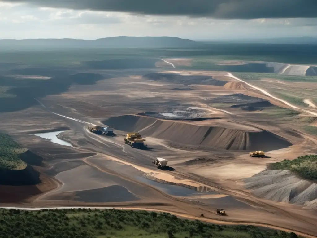 Impacto ambiental de la minería en la Cuenca del Orinoco: belleza natural devastada por actividades mineras