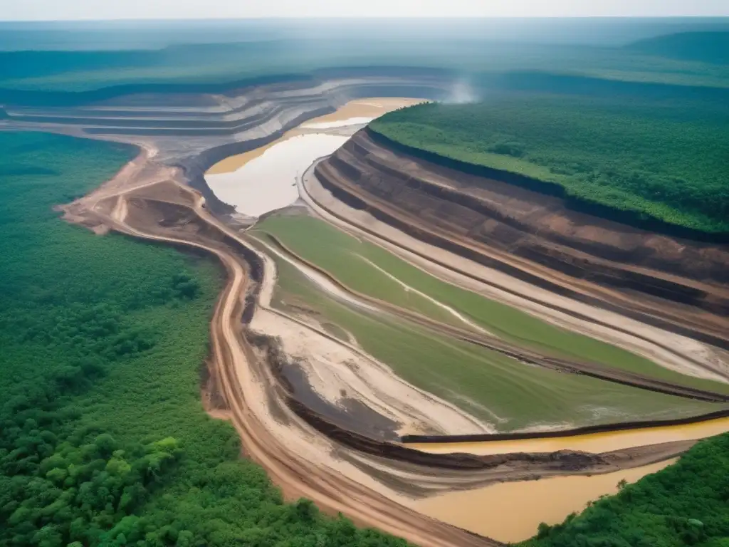 Destrucción minera: impacto ambiental Impacto ambiental de la minería sostenible: devastación y urgencia por prácticas justas