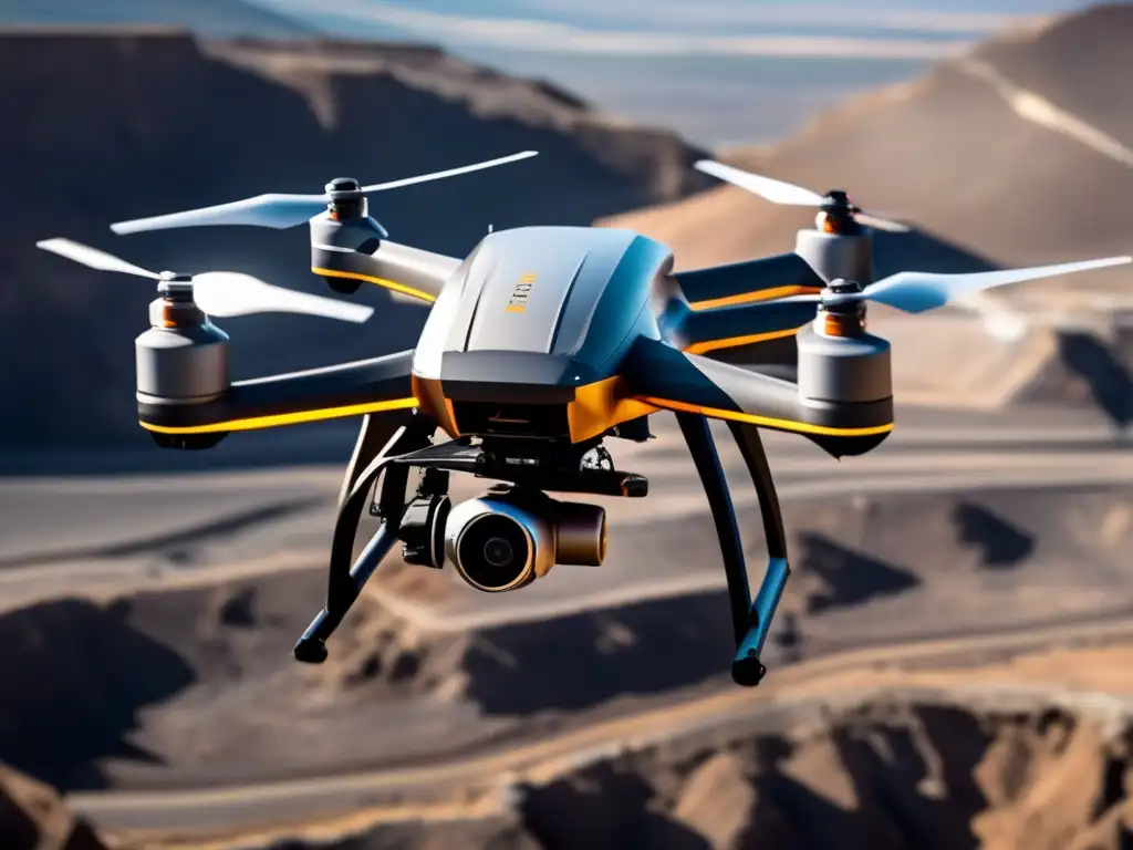 Inspección minera con drones - Técnicas sostenibles en minería