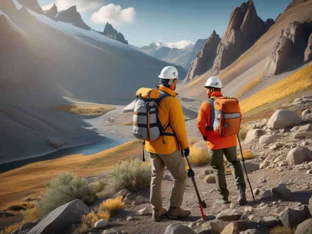 Importancia del mapeo geológico en la prevención de desastres naturales con geólogos en acción