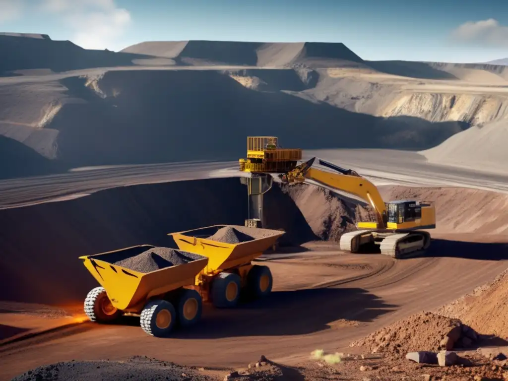 Equipo de ingenieros geotécnicos analizando datos mineros Técnicas de mapeo 3D en minería: Integración de seguridad minera con escaneo avanzado, equipo tecnológico y análisis preciso
