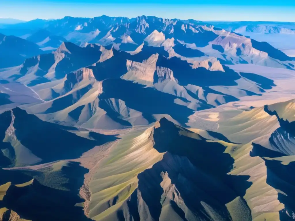 Interpretación geofísica para minería sostenible en majestuoso paisaje montañoso