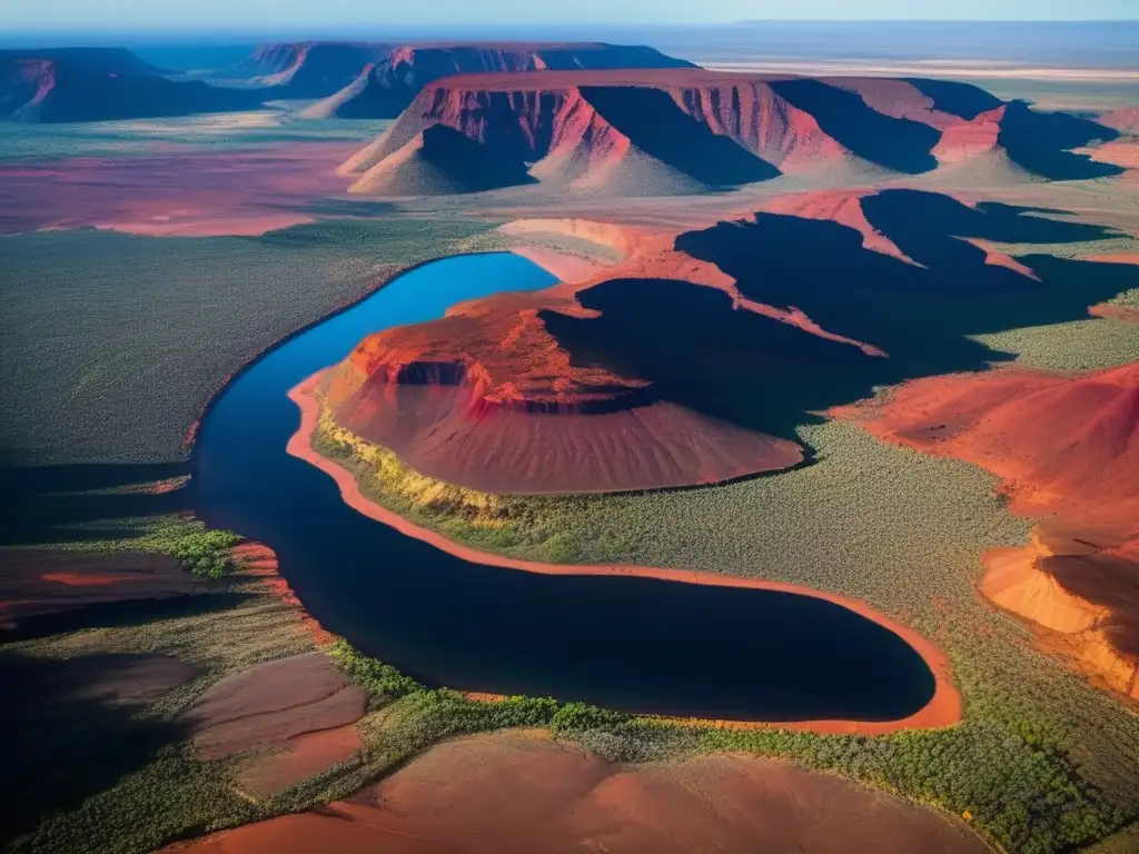 Paisaje impresionante de Pilbara, Australia