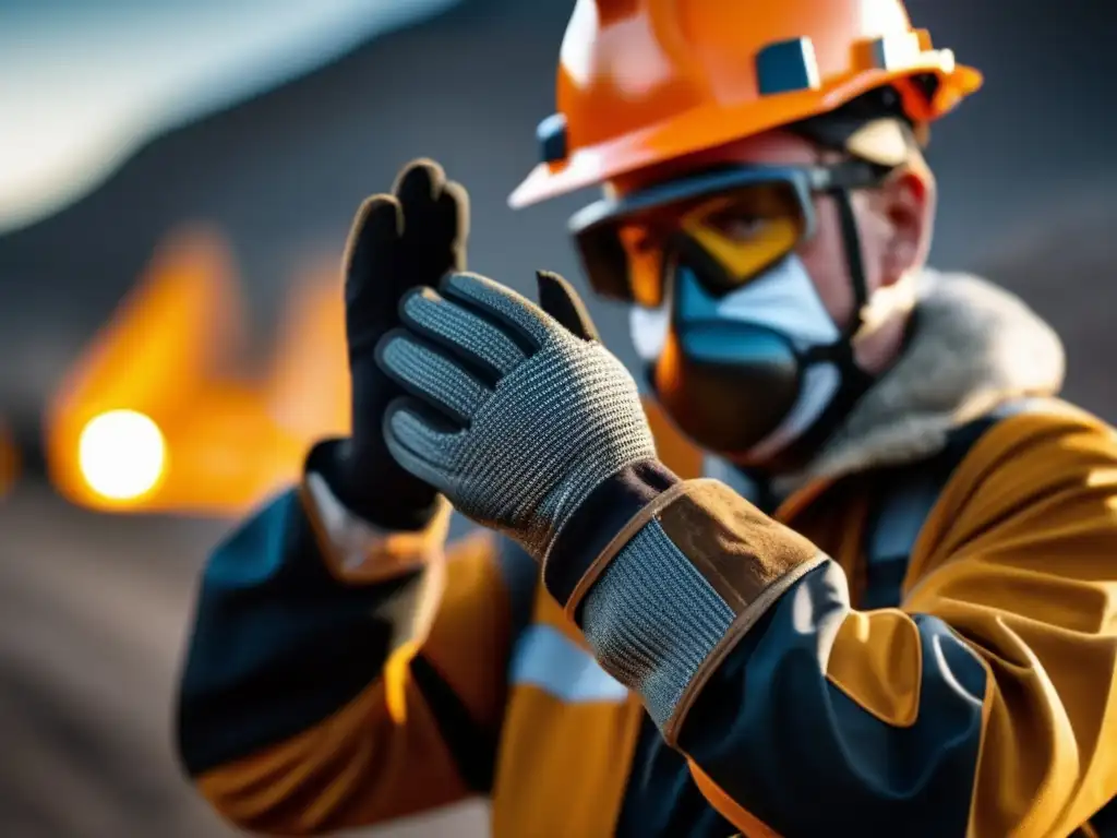 Innovaciones en equipos de protección minera: guantes de corte y abrasión, resistencia excepcional, textura e innovadora tecnología sensorial