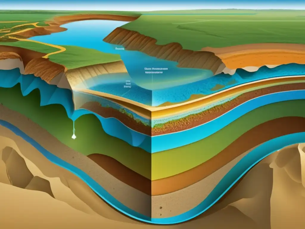 Preservación recursos hídricos subterráneos mapeo geológico