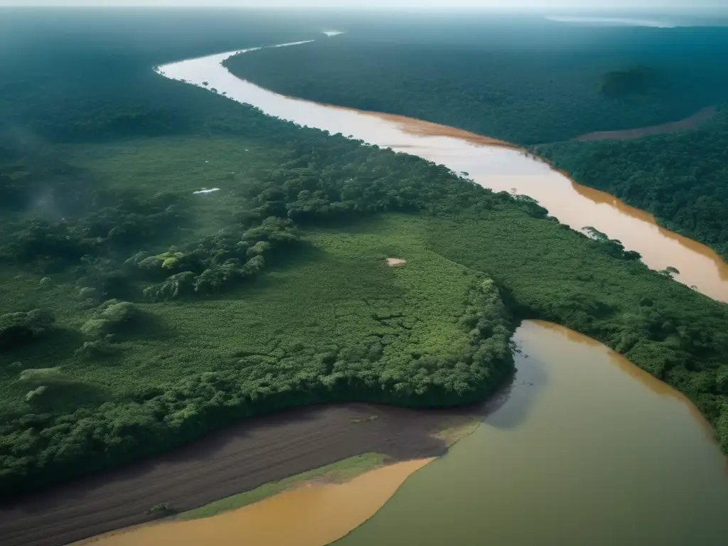 Impacto ambiental de la minería ilegal en la Amazonía: devastación de la selva y contaminación del agua