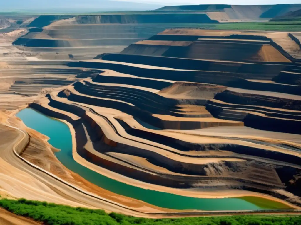 Impacto ambiental de la minería: tecnología y paisajes en contraste