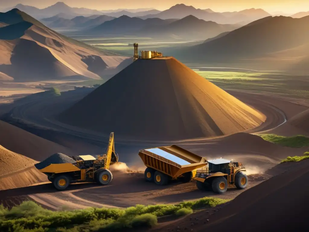 Iniciativas de minería sostenible con armonía ambiental, participación comunitaria y transparencia global