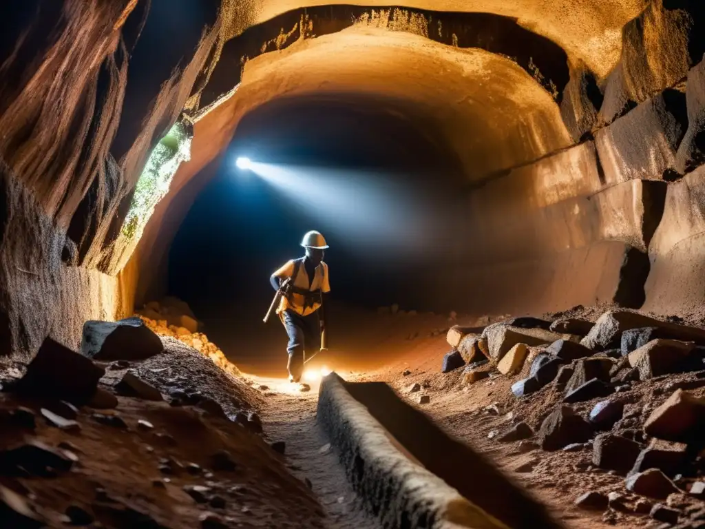 Mineros en túnel oscuro: prácticas comercio minerales conflicto