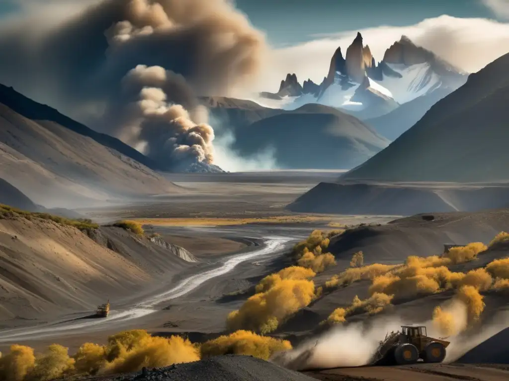 Impacto ambiental de la minería en la Patagonia: devastación de paisaje, contaminación del agua y pérdida de biodiversidad