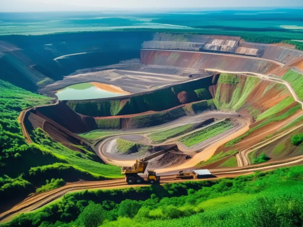 Impacto minería tradiciones indígenas: contraste entre naturaleza y explotación