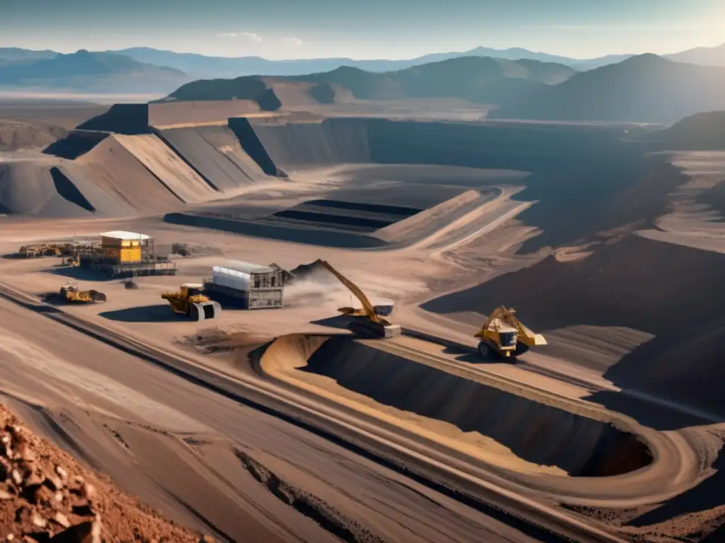 Tecnologías sostenibles para detección de minerales en mina a cielo abierto con impacto ambiental