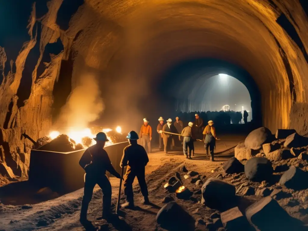 Impacto ambiental de la minería industrial en revolución industrial