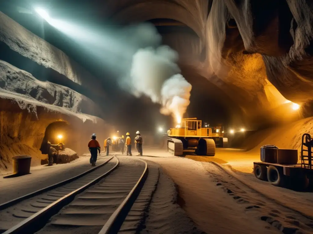 Impacto de la minería de plata en México: túneles, maquinaria, trabajadores y ambiente