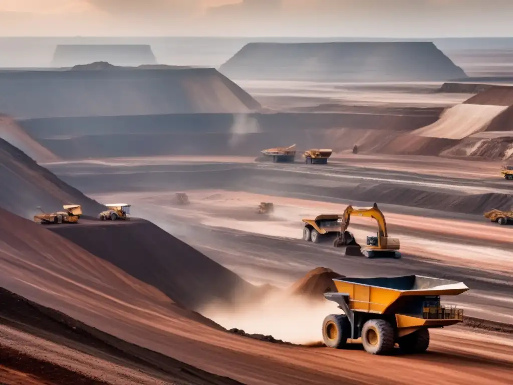 Amenazas a la biodiversidad minera: desolación y destrucción de paisaje natural por actividades mineras