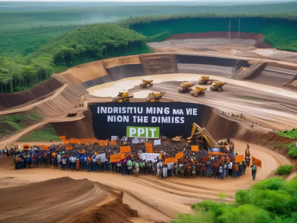 Impacto ambiental de la minería justa y sus protestas