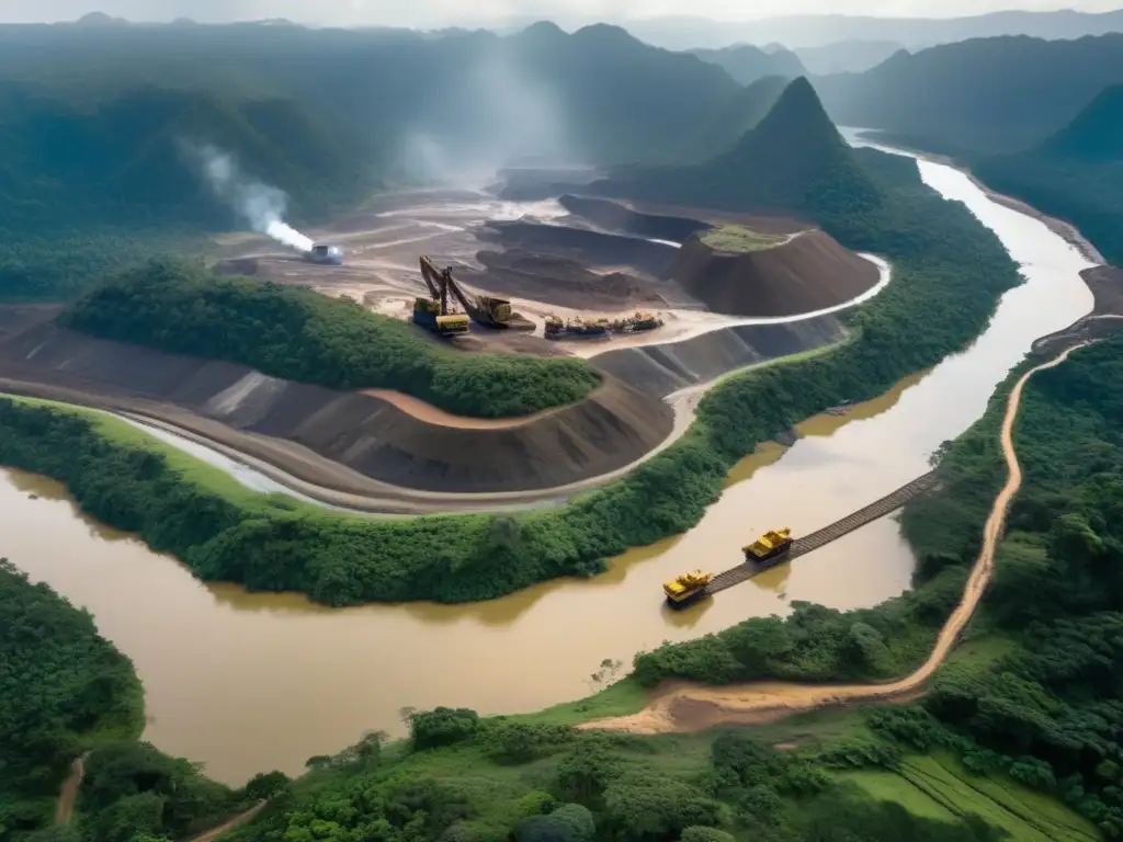 Impacto de la colonización en la minería en la Amazonía