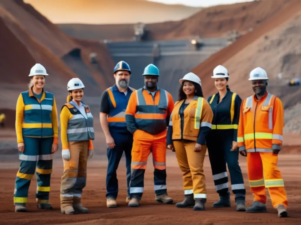 Importancia de la diversidad en la minería: Unidad y trabajo en equipo en una mina con diversidad de personas