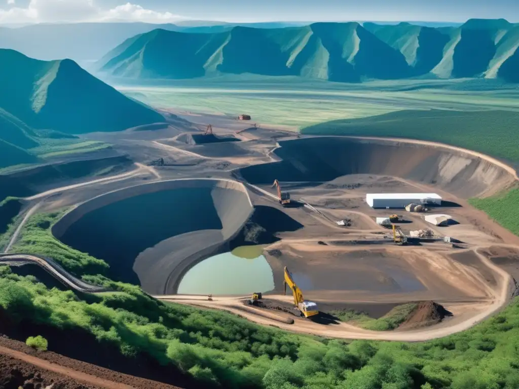 Paisaje minero: equilibrio entre industria y naturaleza - Impacto del Derecho Minero Internacional