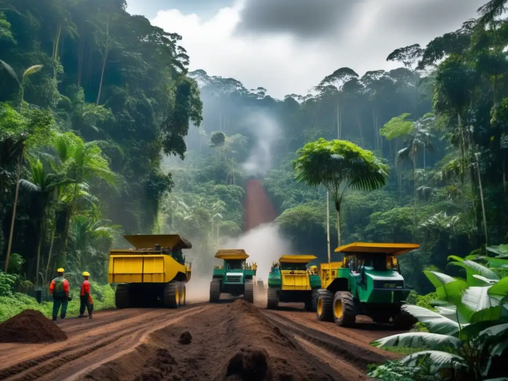 Ética en la minería sostenible: contraste entre naturaleza y actividad humana