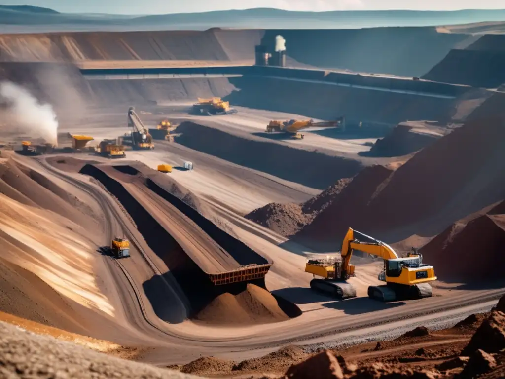 Cumplimiento legislación ambiental minería en mina a cielo abierto