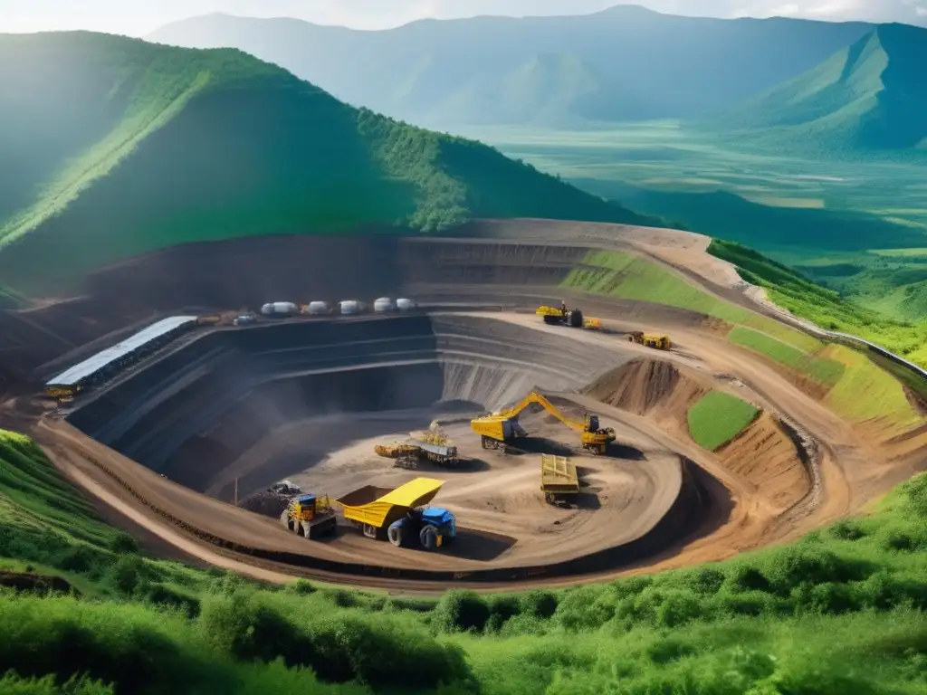 Mineria etica: extracción responsable y conservación de recursos naturales