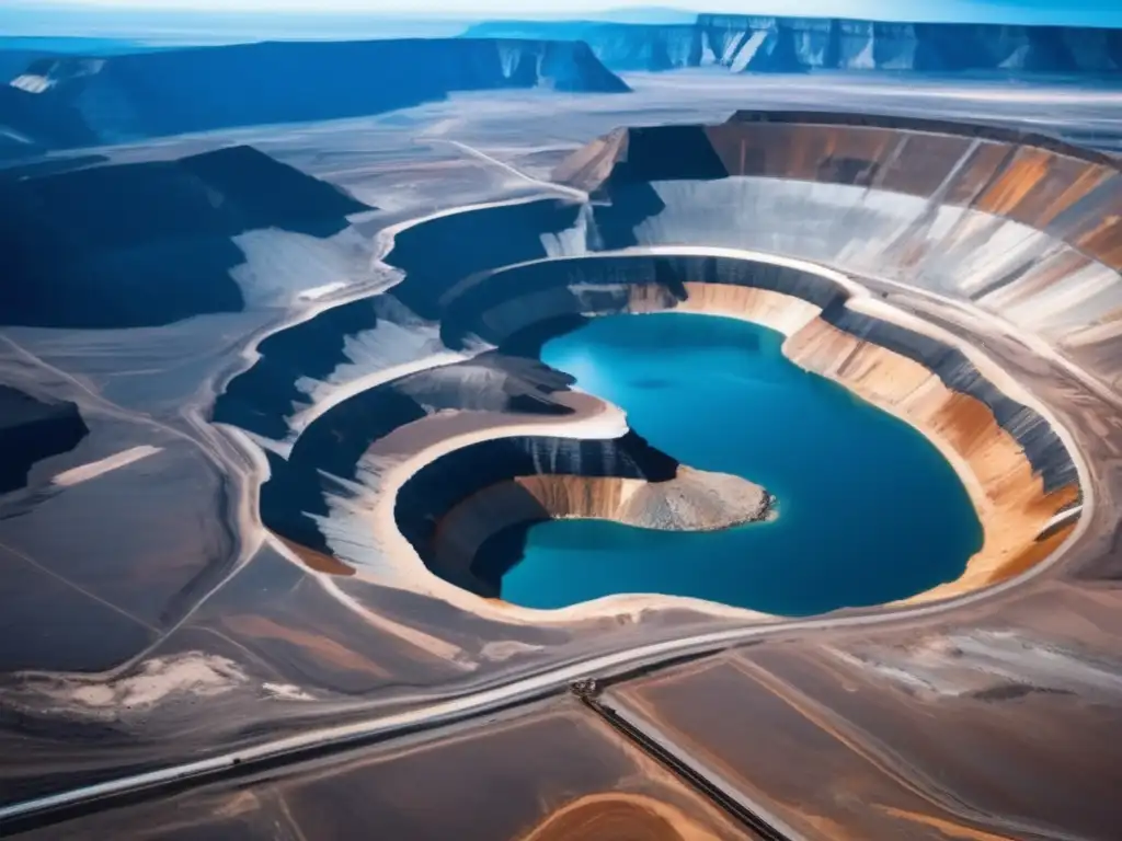 Impacto de la minería sostenible en paisaje minero