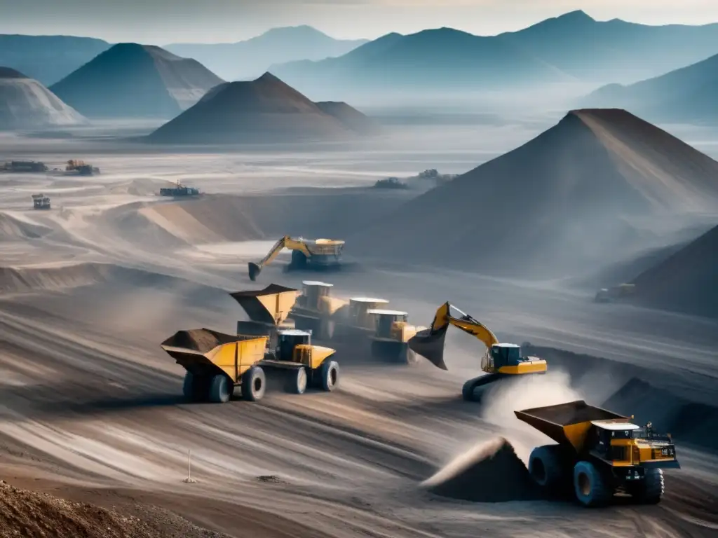 Impacto ambiental de la minería justa y contraste entre naturaleza y operaciones mineras