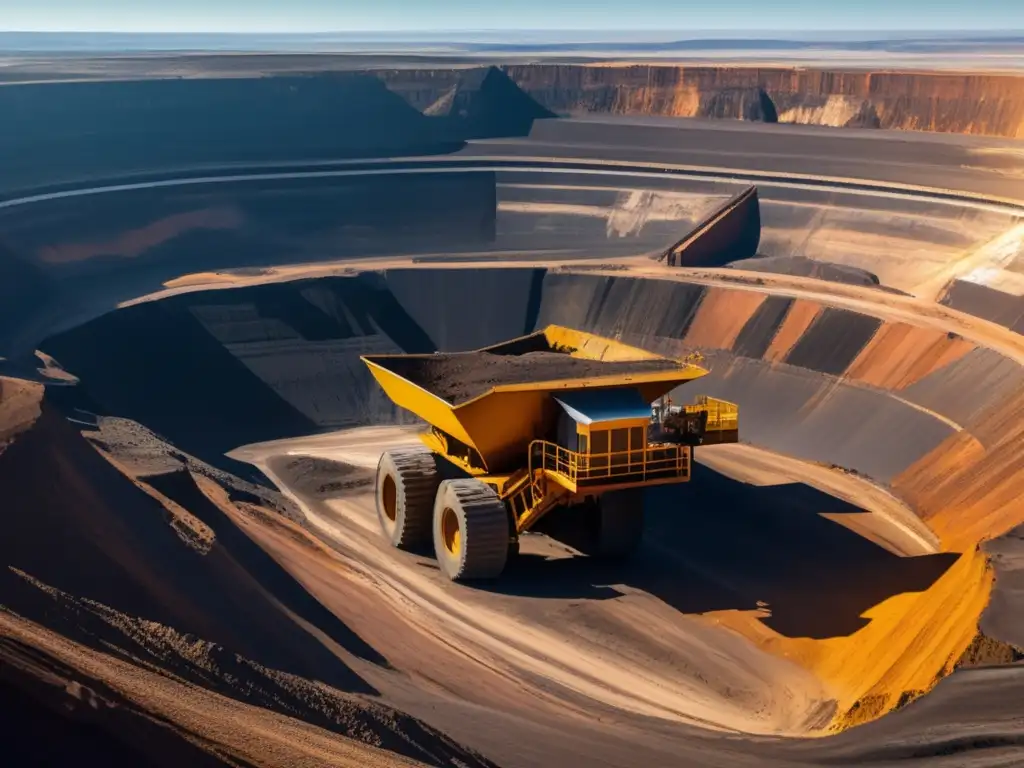 Innovación tecnológica en minería Imagen de minería sostenible: Beneficios de la tecnología en la industria minera