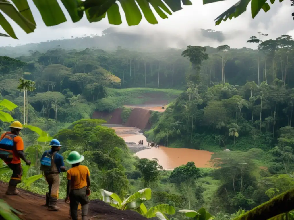 Minería responsable en la Amazonía, equilibrando impacto ambiental