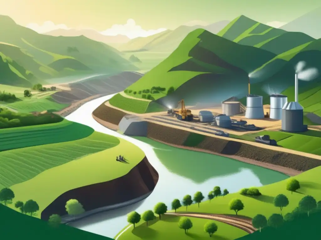 Minería ética, conservación recursos naturales