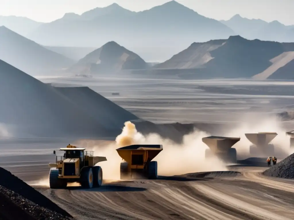 Mineros en acción: Contaminación acústica en minería a gran escala