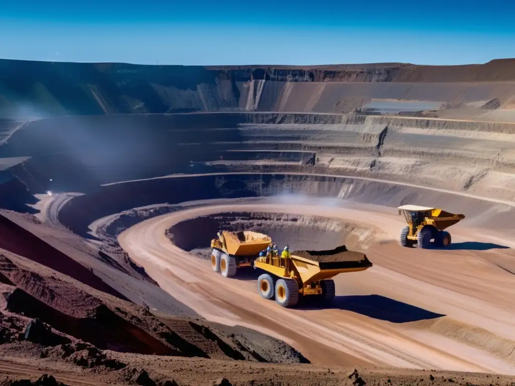 The image showcases the importance of geology in sustainable mining practices