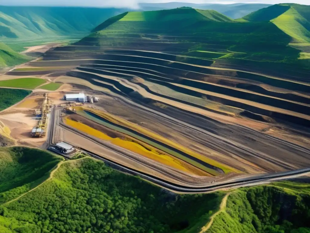 Impacto ambiental de la minería sostenible: Extracción y preservación en armonía