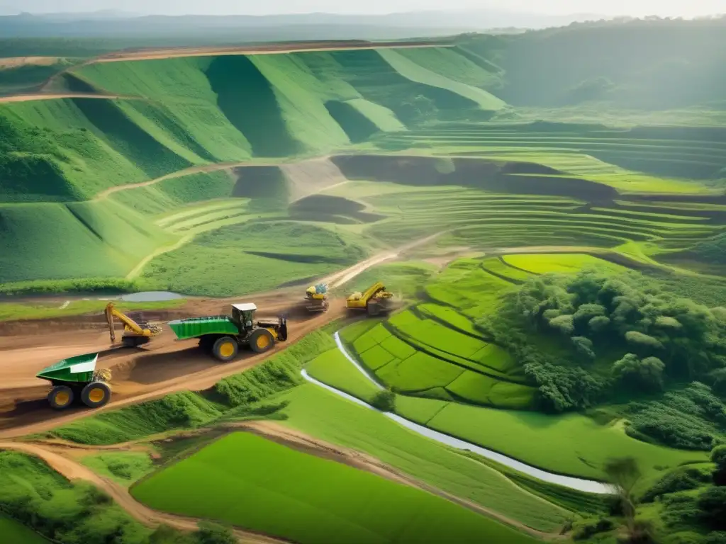 Minería sostenible: Revolucionando la industria, trabajadores comprometidos con el medio ambiente y la comunidad