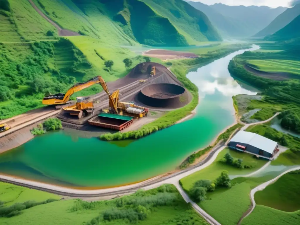 Promoción ética en minería sostenible: paisaje minero armónico y sostenible