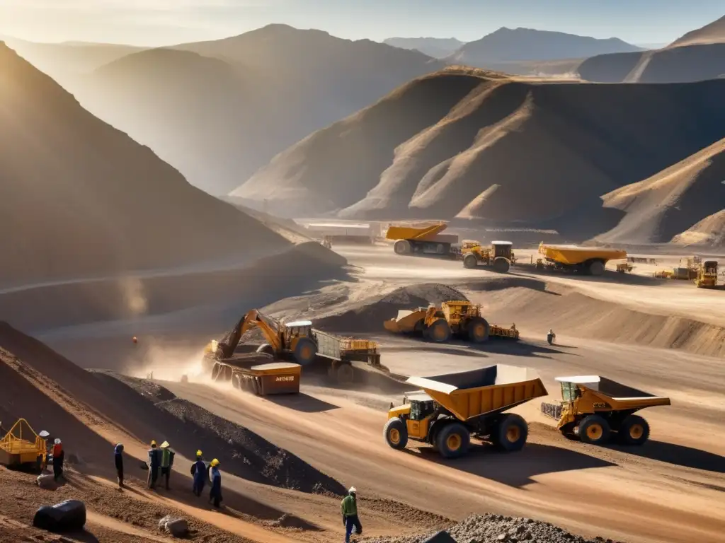 Diversidad en minería sostenible, trabajadores en acción