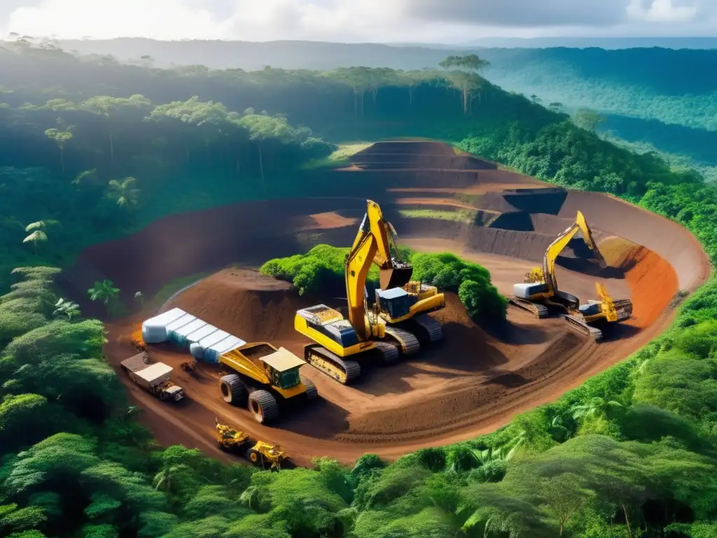 Minerales raros: explotación responsable y sostenible en la selva tropical