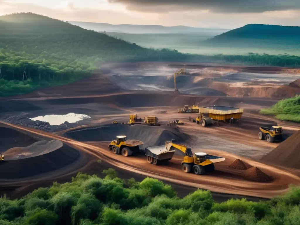 Mejorar técnicas mineras sostenibles en paisaje afectado por minería insostenible