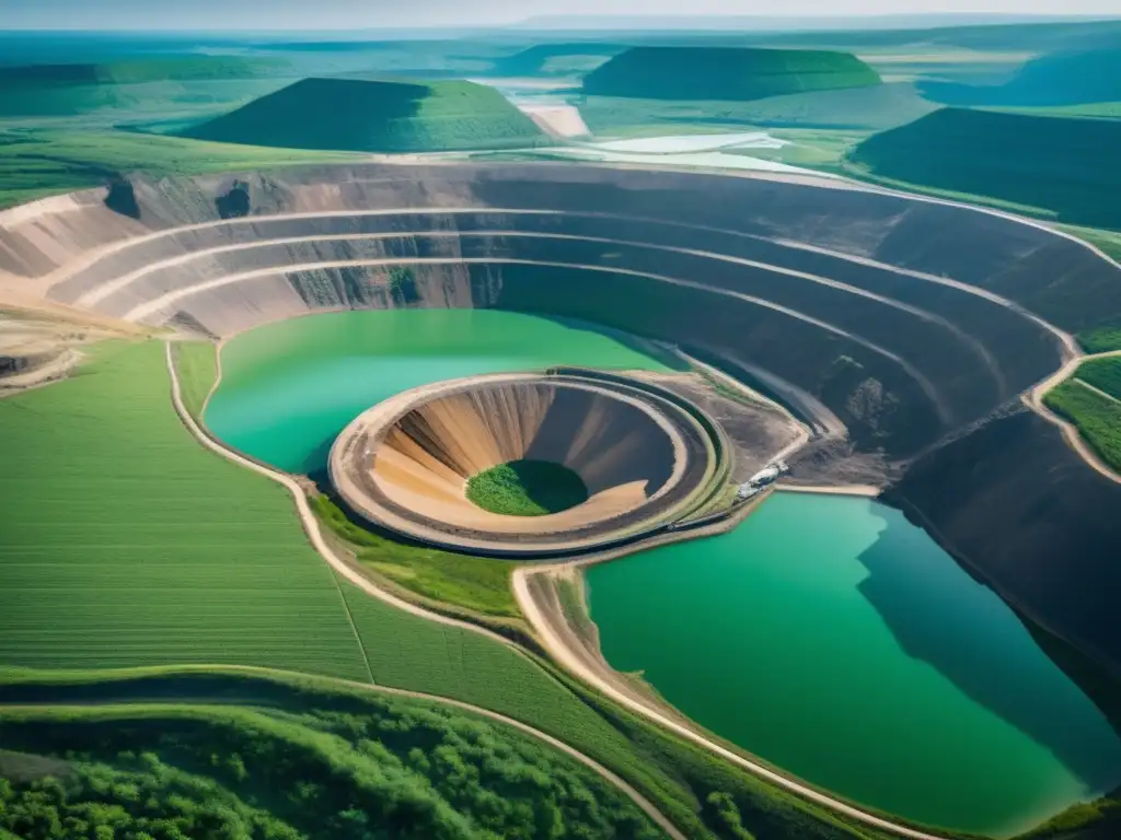 Tecnología sostenible en minería: Avance responsable con energías renovables, gestión de residuos y armonía con la naturaleza