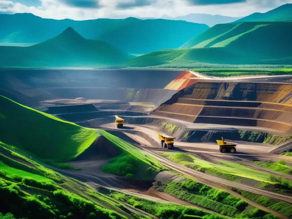 Iniciativas globales para minería sostenible en paisaje minero equilibrado