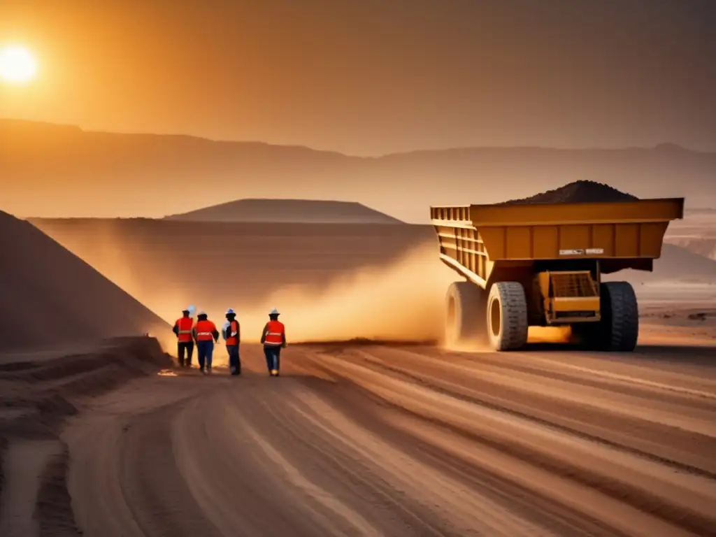 Trabajadores mineros en Arabia Saudita: condiciones, labor física y regulaciones mineras